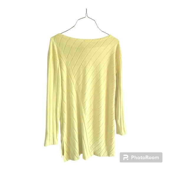 Anthropologie Maeve Devine Yellow Tunic Top - Picture 4 of 7